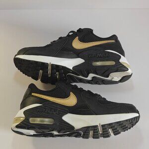 Women's Nike Air Max Excee – Black & Metallic Gold (DH1088‑001)